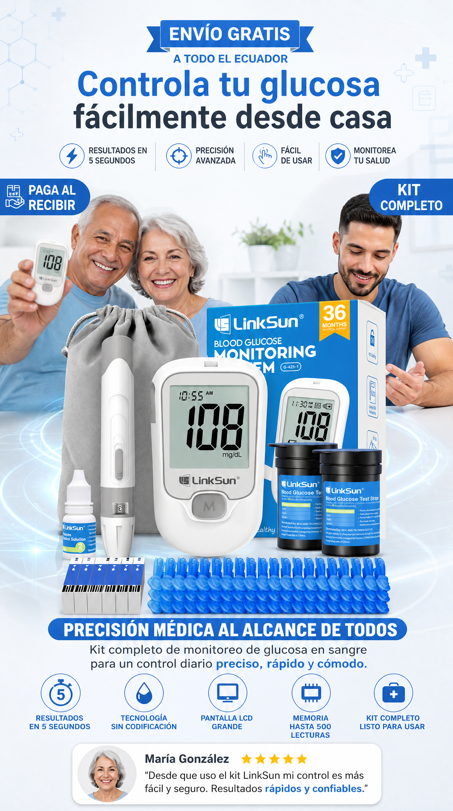KIT GLUCOMETRO