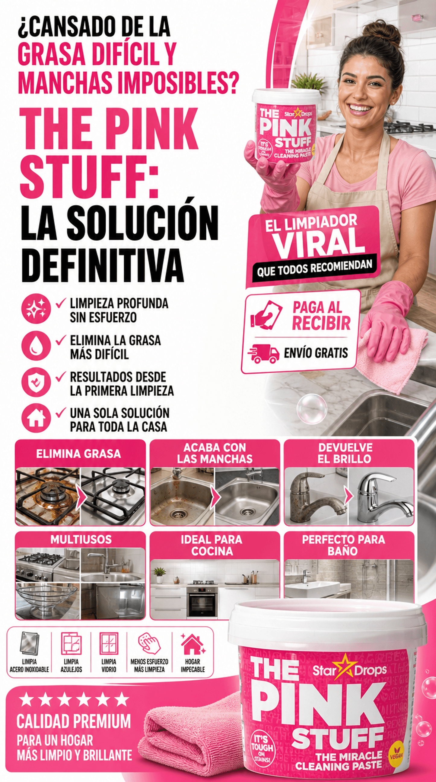 THE PINK STUFF