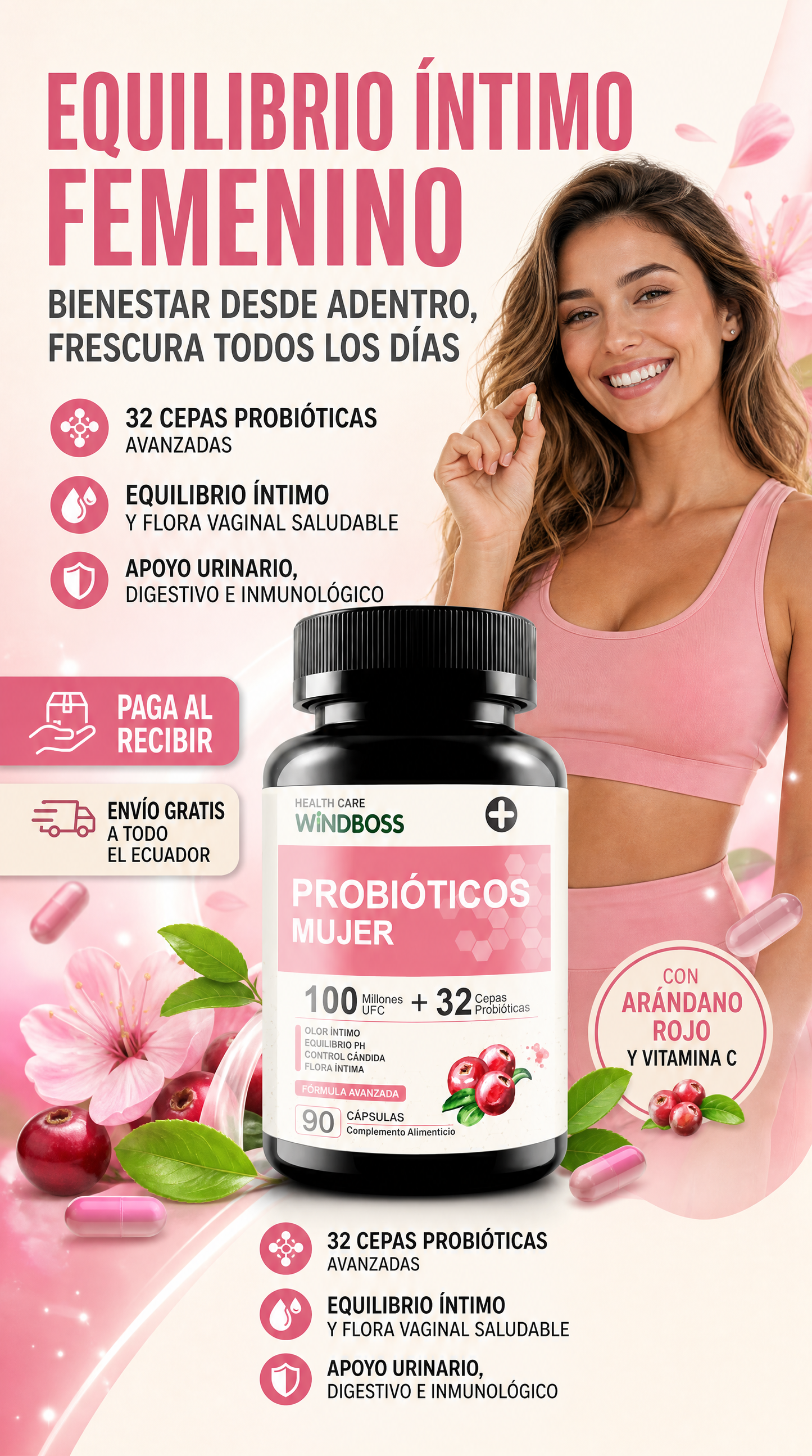 PROBIOTICOS PARA MUJER