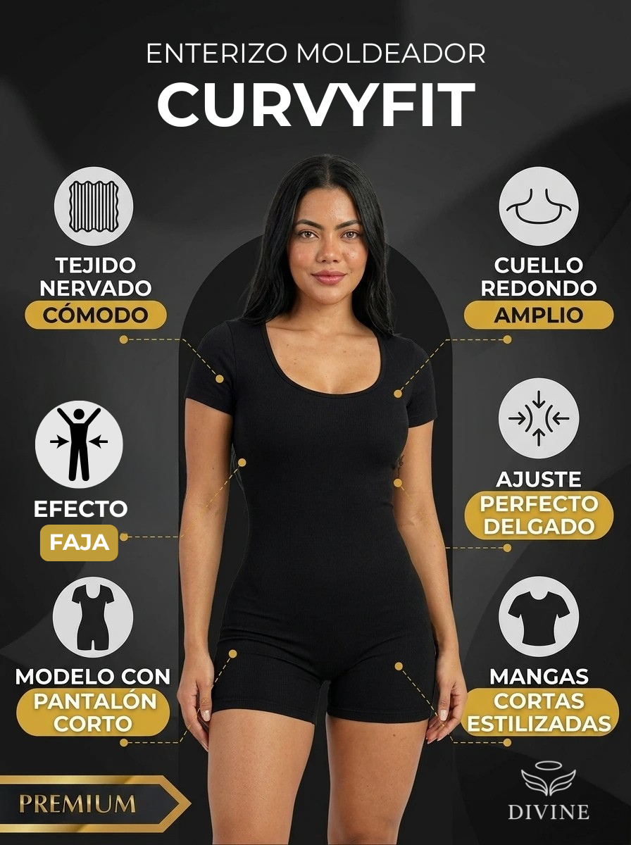 Enterizo Corto CurvySculpt™