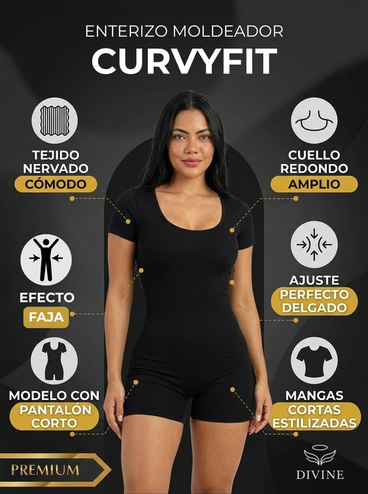Enterizo Corto CurvySculpt™
