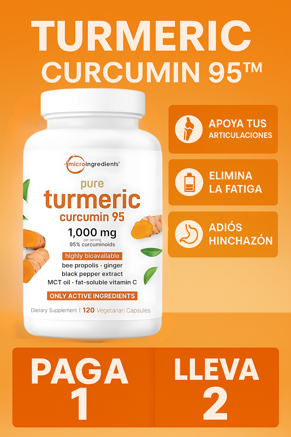 2X1 Turmeric Curcumin™