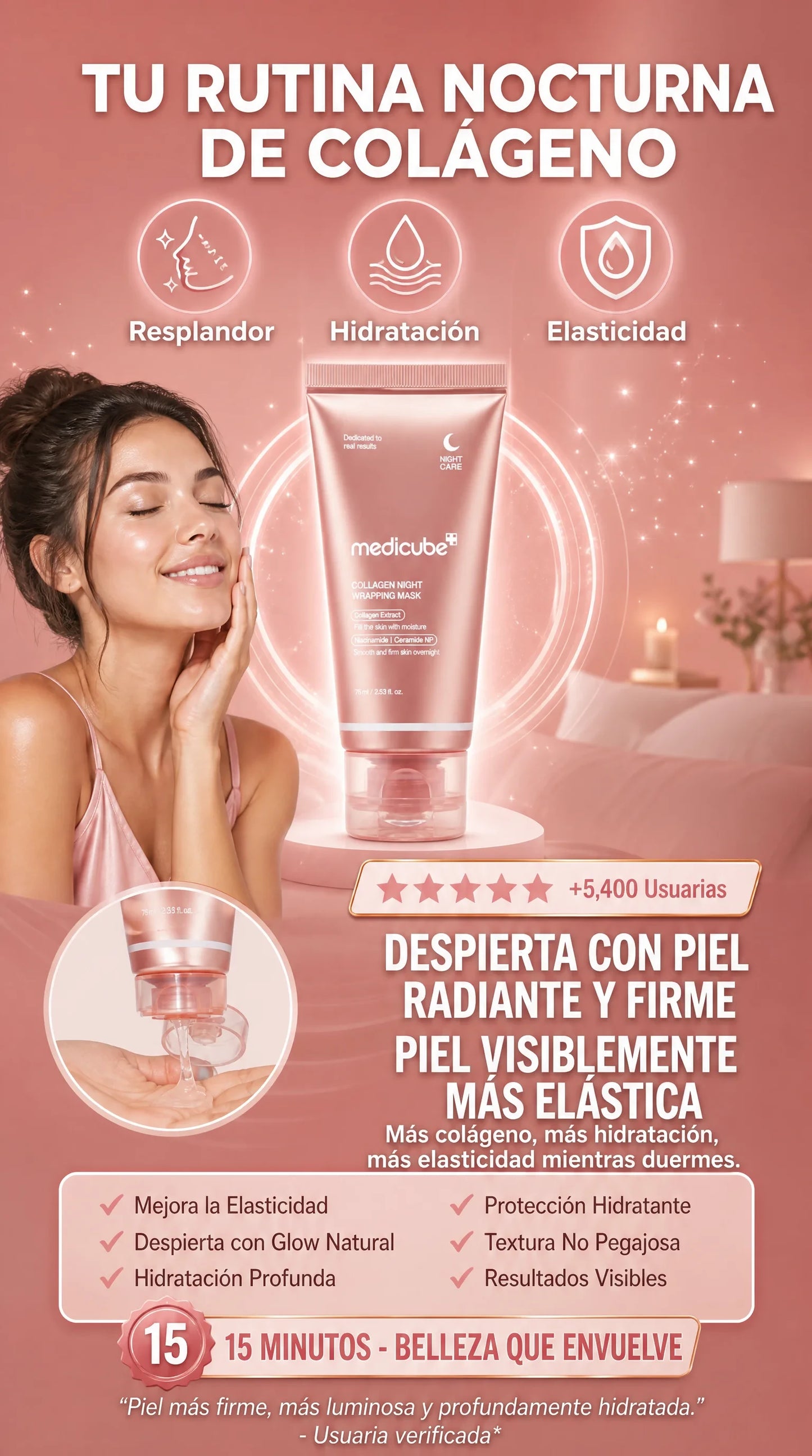 Mascarilla de Colageno medicube ORIGINAL