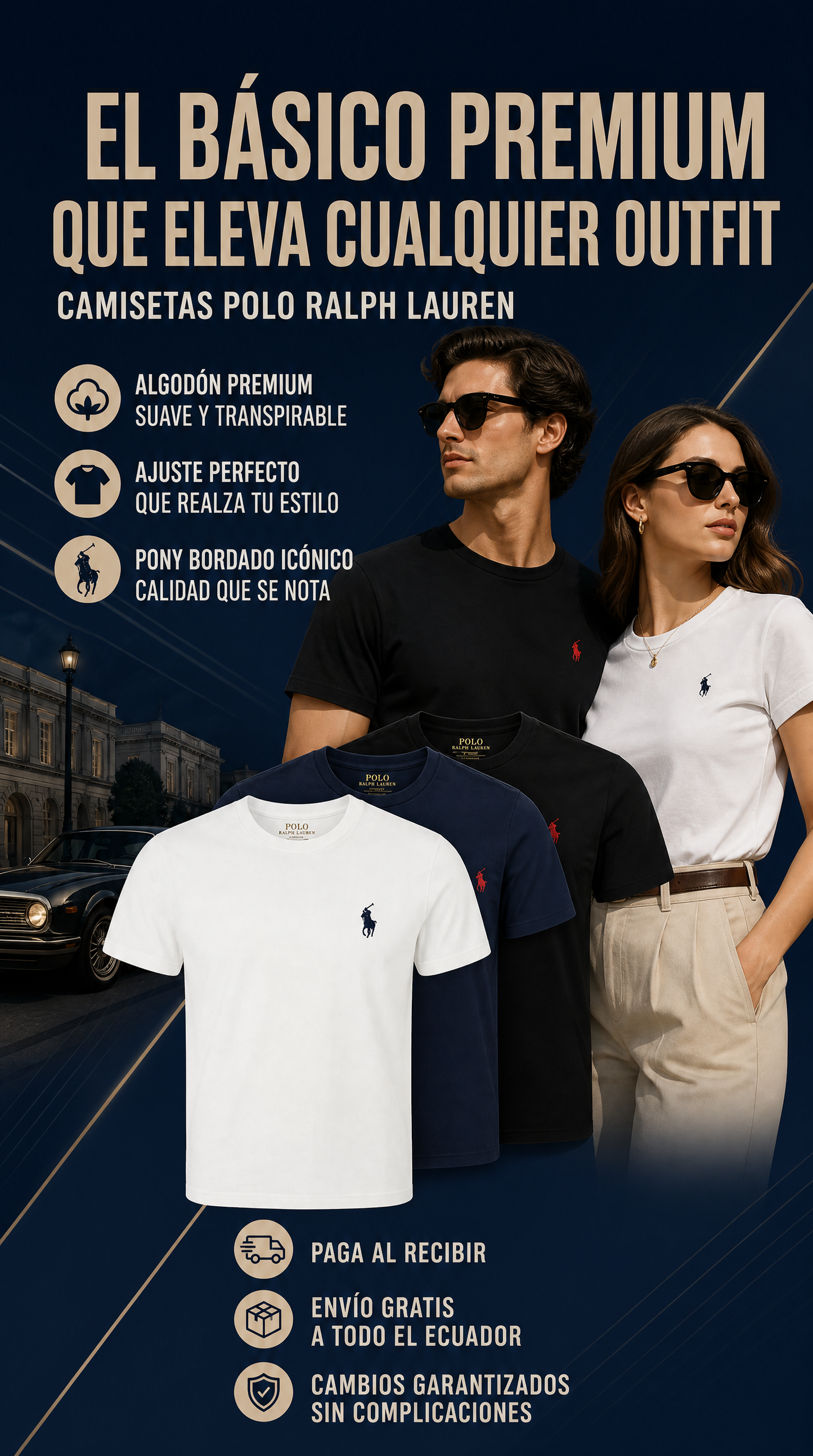 PACK DE 3 CAMISETAS