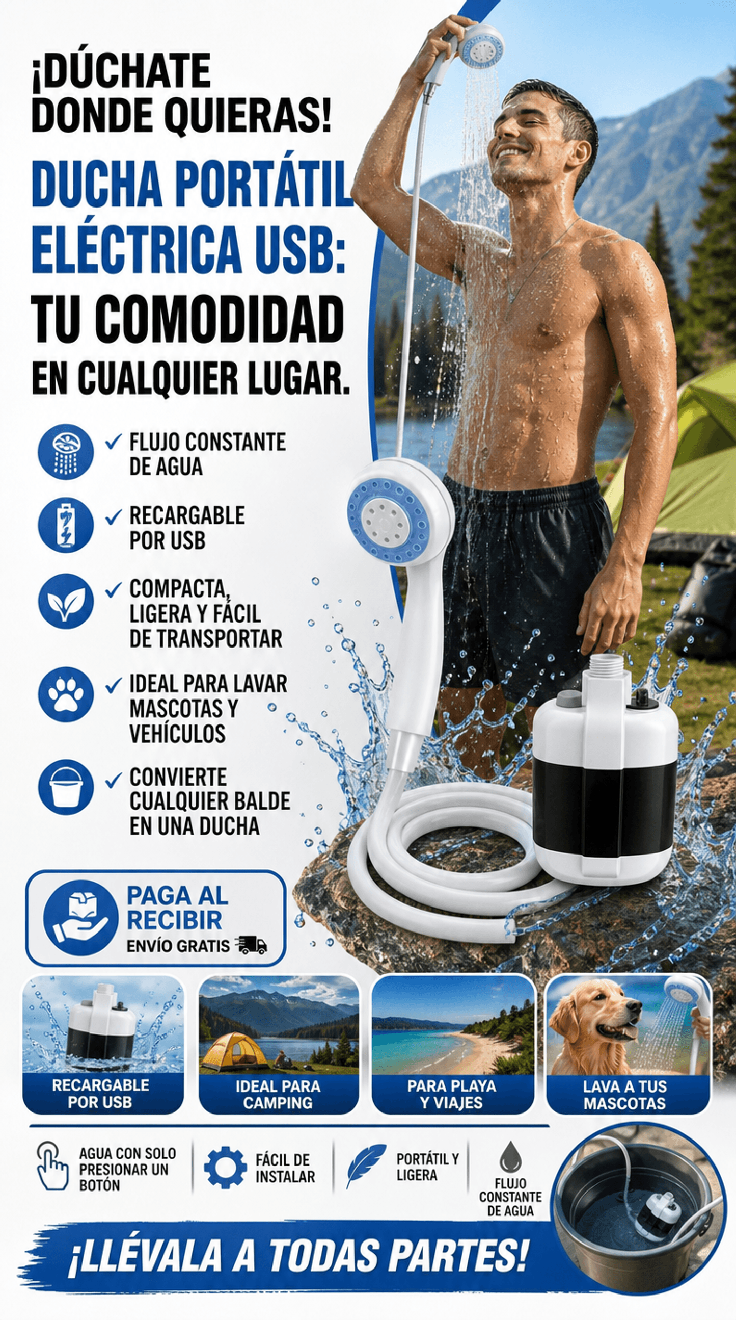 DUCHA PORTATIL