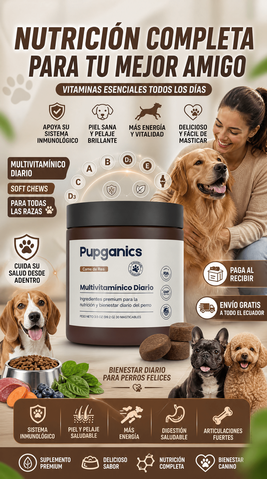 MULTIVITAMINICO PARA LOS PELUDITOS
