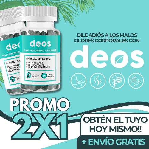 2x1 Desodorante DEOS™